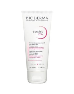 Гель очищающий для кожи лица с покраснениями и шелушениями DS Sensibio Bioderma Биодерма 200мл Naos (bioderma)