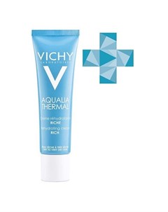 Крем для сухой и очень сухой кожи насыщенный увлажняющий Aqualia Thermal Vichy Виши 30мл L'oreal