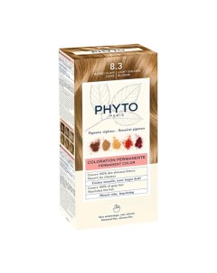 Набор Phyto Фито Краска краска для волос 50мл тон 8 3 Светлый золотистый блонд Молочко 50мл Маска за Laboratoires phytosolba