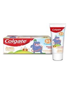 Зубная паста детская 3 5л без фторида Colgate Колгейт 60мл Colgate-palmolive