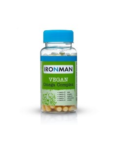 Омега Веган витаминный комплекс Ironman капсулы 100шт Арт современные научные технологии