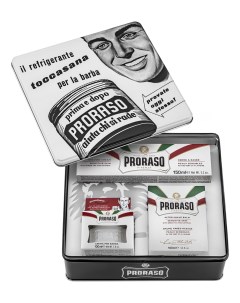 Набор Toccasana крем до бритья 100мл крем для бритья 150мл бальзам после бритья 100мл Proraso