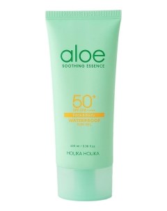 Солнцезащитный крем для лица и тела с экстрактом алоэ вера Aloe Waterproof Sun Cream SPF50 PA 70мл Holika holika