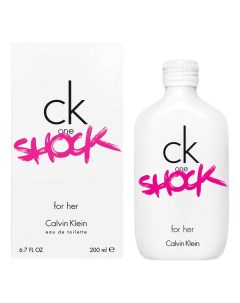 CK One Shock For Her туалетная вода 200мл Calvin klein