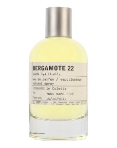 Bergamote 22 парфюмерная вода 8мл Le labo