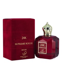 24K Supreme Rouge парфюмерная вода 100мл Paris world luxury