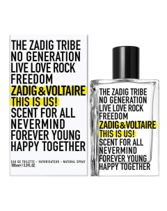 This Is Us туалетная вода 100мл Zadig&voltaire