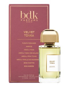 Velvet Tonka парфюмерная вода 100мл Parfums bdk paris