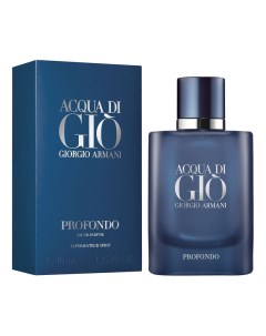 Acqua Di Gio Profondo парфюмерная вода 40мл Giorgio armani