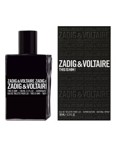 This is Him туалетная вода 100мл Zadig&voltaire