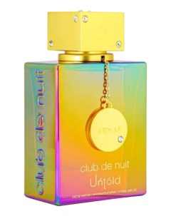 Club de Nuit Untold парфюмерная вода 105мл Armaf