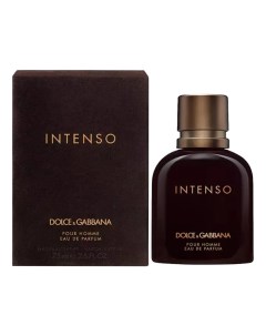 Pour Homme Intenso парфюмерная вода 75мл Dolce&gabbana