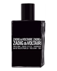 This is Him туалетная вода 100мл уценка Zadig&voltaire