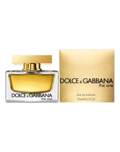 The One for Woman парфюмерная вода 75мл Dolce&gabbana