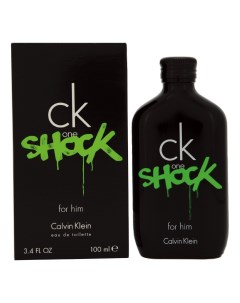 CK One Shock For Him туалетная вода 100мл Calvin klein