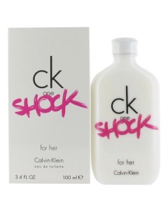 CK One Shock For Her туалетная вода 100мл Calvin klein