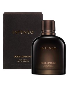 Pour Homme Intenso парфюмерная вода 125мл Dolce&gabbana