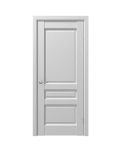 Дверь межкомнатная глухая с замком и петлями в комплекте Магнолия 70x200 см ПВХ цвет белый Artens