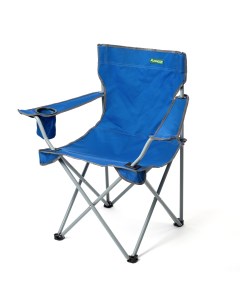 Кресло складное Zagorod К 504 79 7x46 3x77 7 см сталь сине зеленый Без бренда