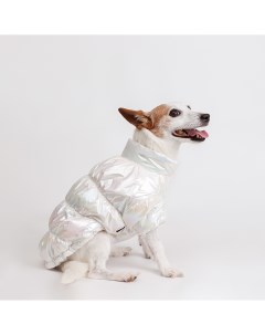 Куртка для собак L белая Rurri