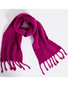 Розовый уютный шарф Mollis