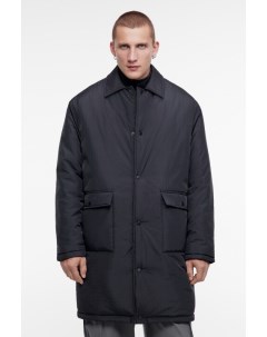 Куртка пальто длинная утепленная с отложным воротником Befree