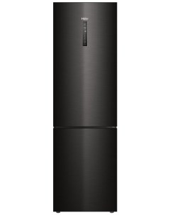 Двухкамерный холодильник C4F740CBXGU1 черная нержавеющая сталь Haier