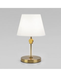 Настольная лампа декоративная Conso 01145 1 латунь Eurosvet