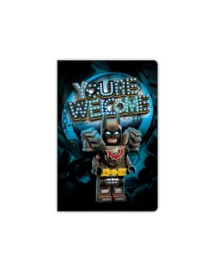 Книга для записей LEGO Книга для записей LEGO Movie 2 Batman 96 листов линейка Lego