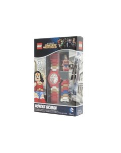 Наручные часы LEGO Наручные часы Super Heroes Wonder Woman с минифигурой Lego