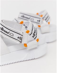 Белые массивные сандалии с логотипом Ellesse Denso