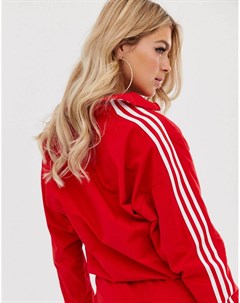 Красная спортивная куртка с логотипом Locked Up Adidas originals