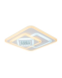 Потолочная люстра светодиодная с пультом регулировкой цветовой температуры и яркости ночным режимом Ambrella
