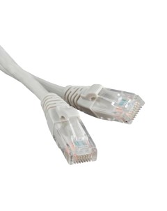 Патч корд UTP кат 5e 5м RJ45 RJ45 белый LSZH PC LPM UTP RJ45 RJ45 C5e 5M LSZH WH 17384 Hyperline