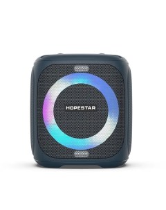 Портативная акустика Party 100 50 Вт AUX USB microSD Bluetooth подсветка синий Hopestar