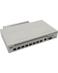 Коммутатор Cloud Router Switch 309 1G 8S IN управляемый кол во портов 1x1 Гбит с SFP 8x10 Гбит с уст Mikrotik
