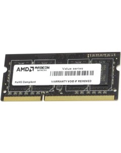 Память DDR3 SODIMM 4Gb 1333MHz R334G1339S1S UO Amd