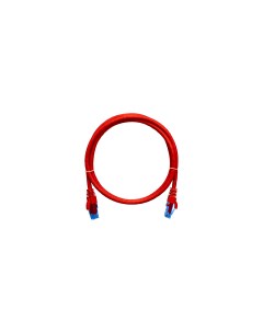 Патч корд UTP кат 6 0 3м RJ45 RJ45 красный CU LSZH NMC PC4UE55B 003 C RD Nikomax