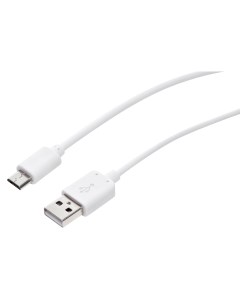 Кабель USB Micro USB 2м белый Red line