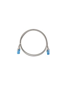 Патч корд UTP кат 6 1м RJ45 RJ45 серый CU LSZH Slim Line NMC PC4UE55B 010 SL C GY Nikomax