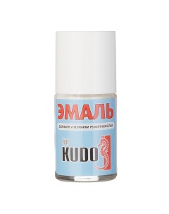Эмаль для ванн и керамики Kraft белая с кисточкой глянцевая 15 мл Kudo