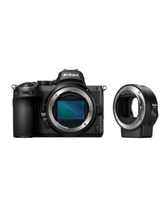 Фотоаппарат системный Z5 Body FTZ Adapter Black Nikon