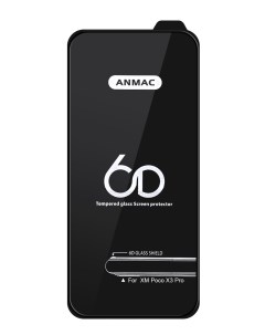 Защитное стекло для Poco X3 Pro 6D Black IS792740 Anmac