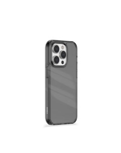 Чехол накладка Guardian Case для iPhone 14 Pro Max силиконовый прозрачно черный K-doo