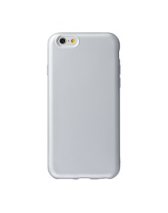 Чехол для Apple iPhone 6 6S серебристый Metallic 900108 Deppa