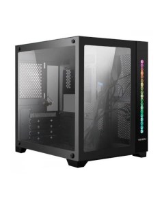 Корпус компьютерный V300 RGB черный Ginzzu