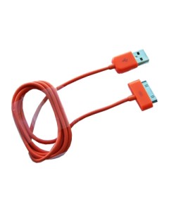 Кабель Apple 30 pin USB 1 м оранжевый Promise mobile