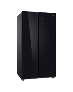 Холодильник KNFS 93535 GN черный Korting