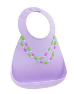 Нагрудник Baby Lilac Jewels Make my day