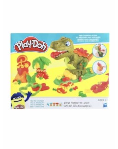 Игровой набор с пластилином Play Doh Динозавр пластилин мягкий воздушный тесто Nobrand